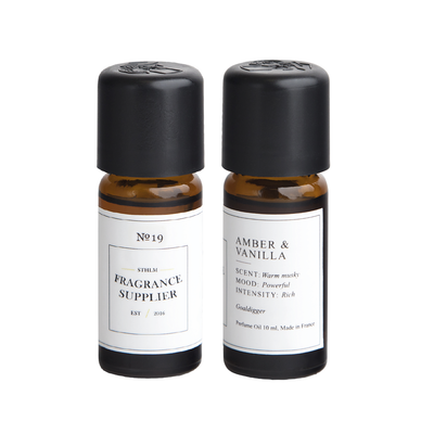 No. 19 Amber & Vanilla - Sthlm Fragrance Supplier